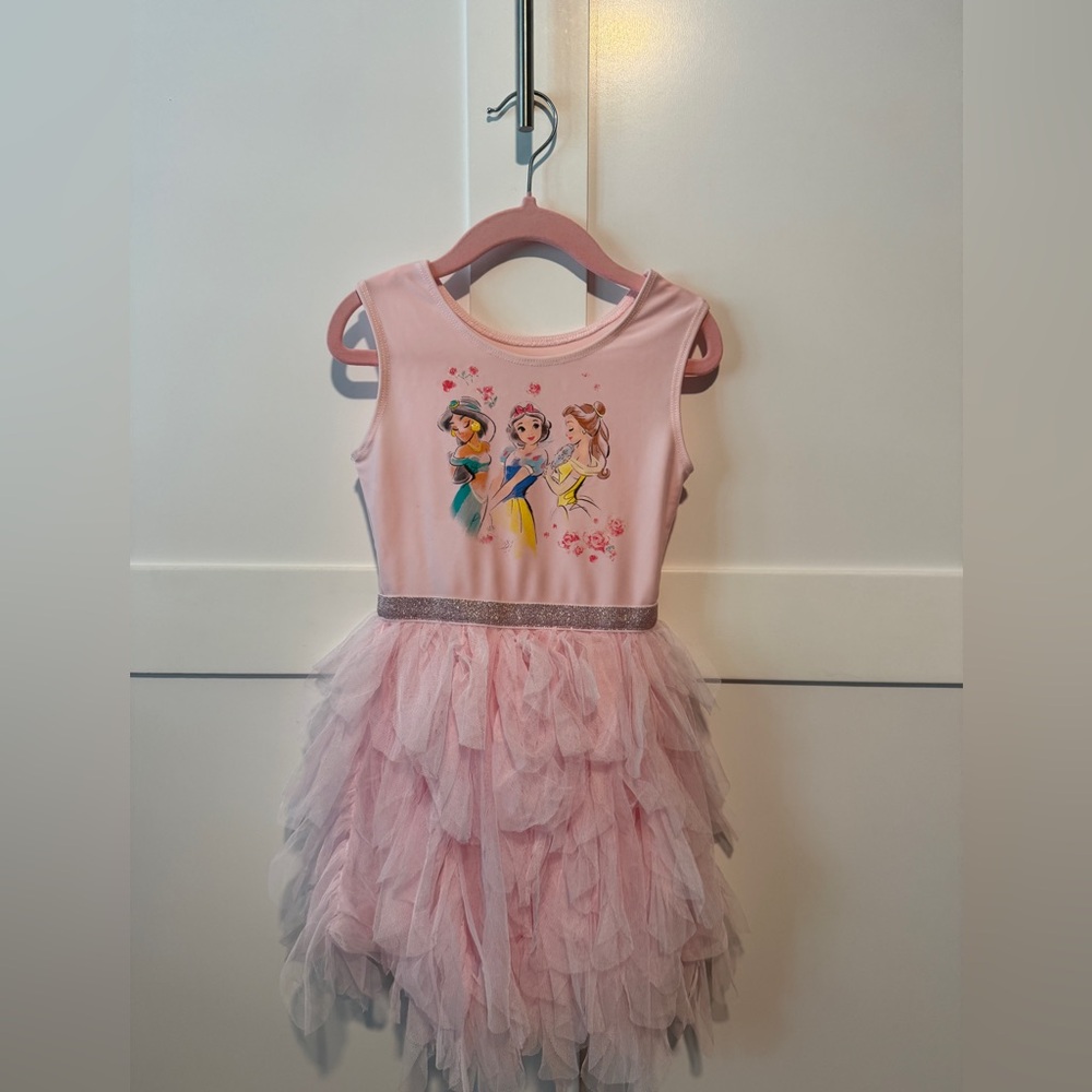 EUC Disney Princess Tank Tulle Dress (Sz 4)